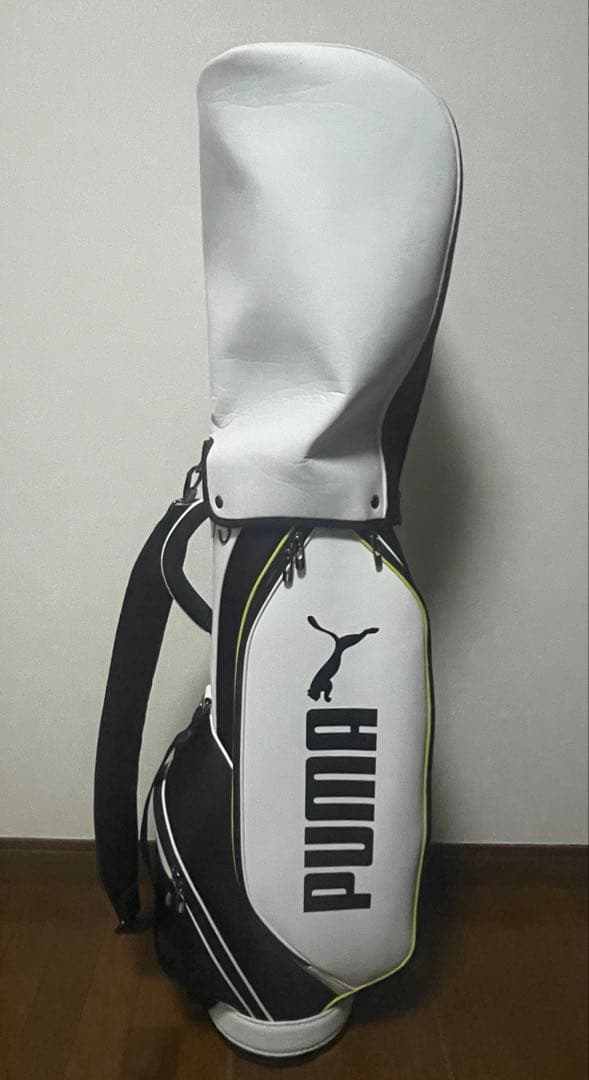 プーマ キャディバッグPU カート型 9型 2025年モデル ホワイト
