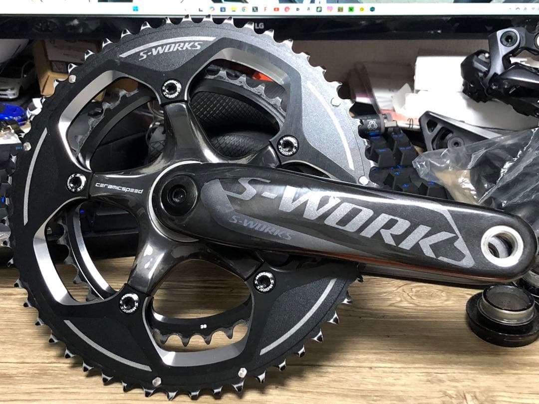 スペシャライズド s-works クランクセット 170mm 53-39t