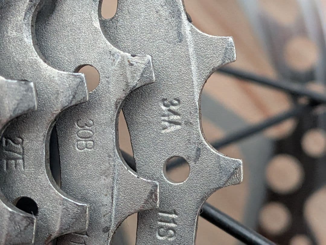 ALEXRIMS CXD4　前後セット　スプロケ・タイヤ・ローター付き