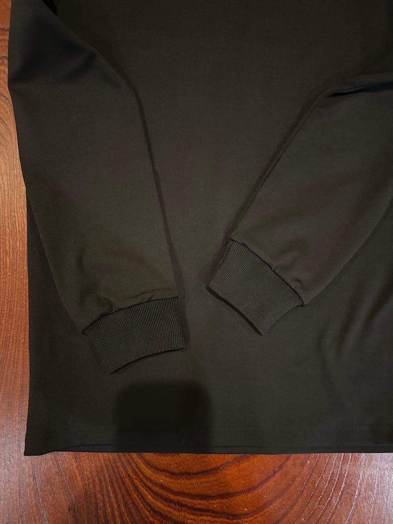 V12 モックネック 裏起毛 長袖シャツ 美品