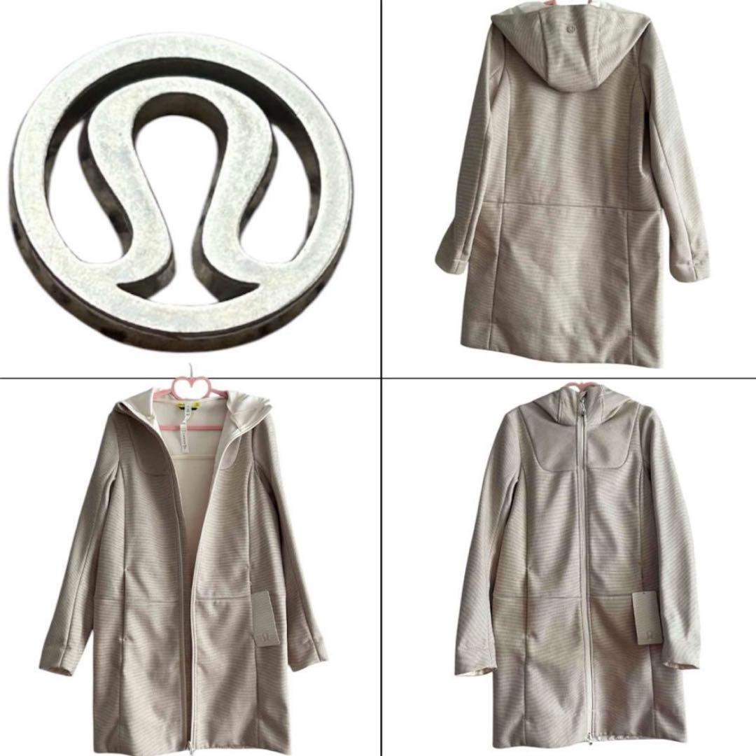 ★lululemon★ルルレモン ヨガ ジャケット コート ホワイト ヨガウェア