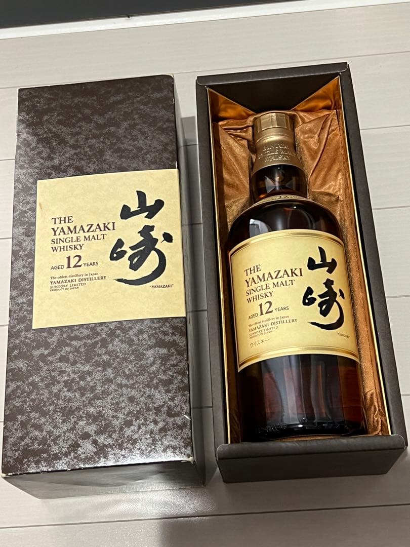 山崎12年　化粧箱付