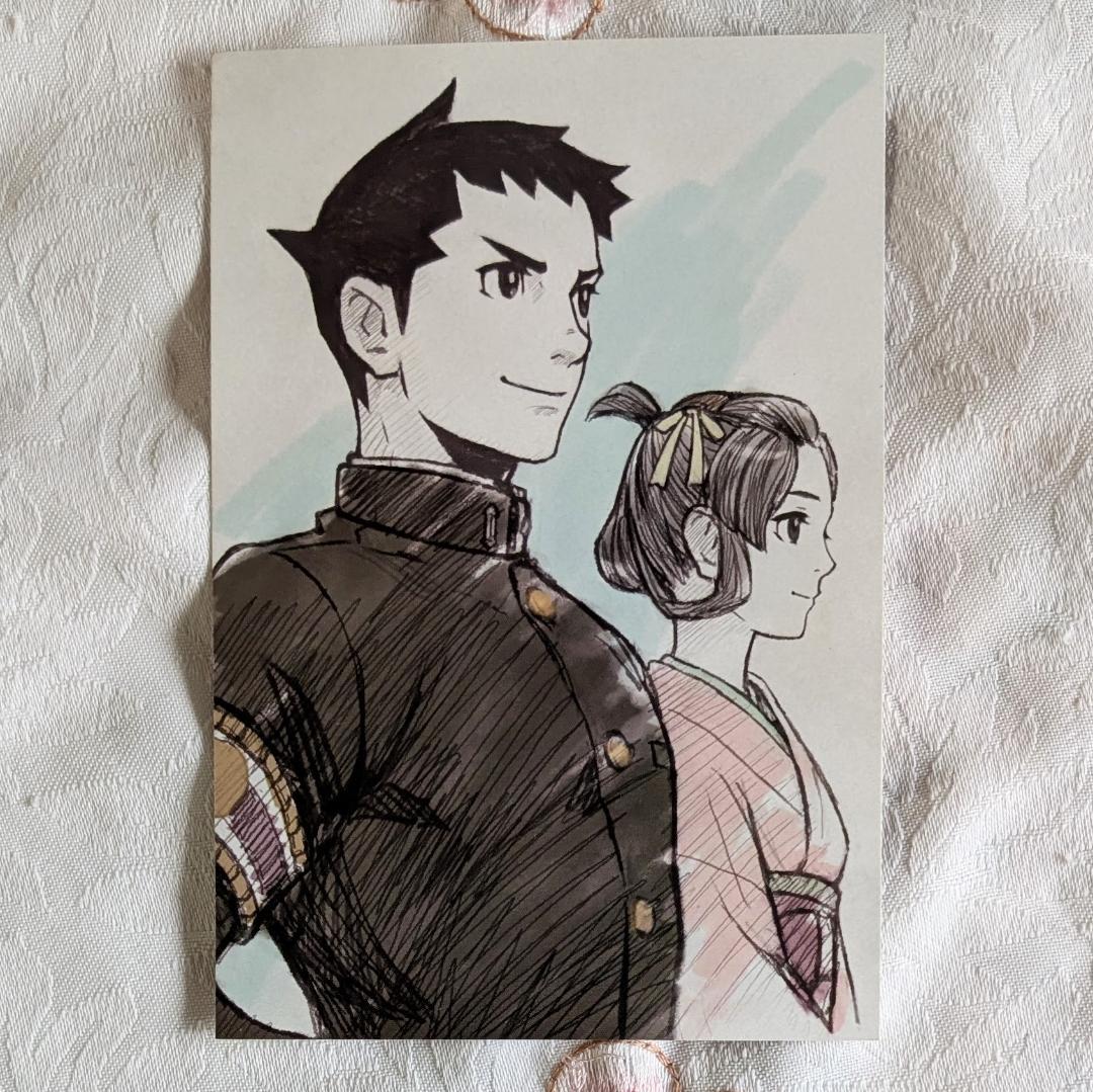 ポストカード 6枚セット プライベートトランク 大逆転裁判 イーカプコン限定版