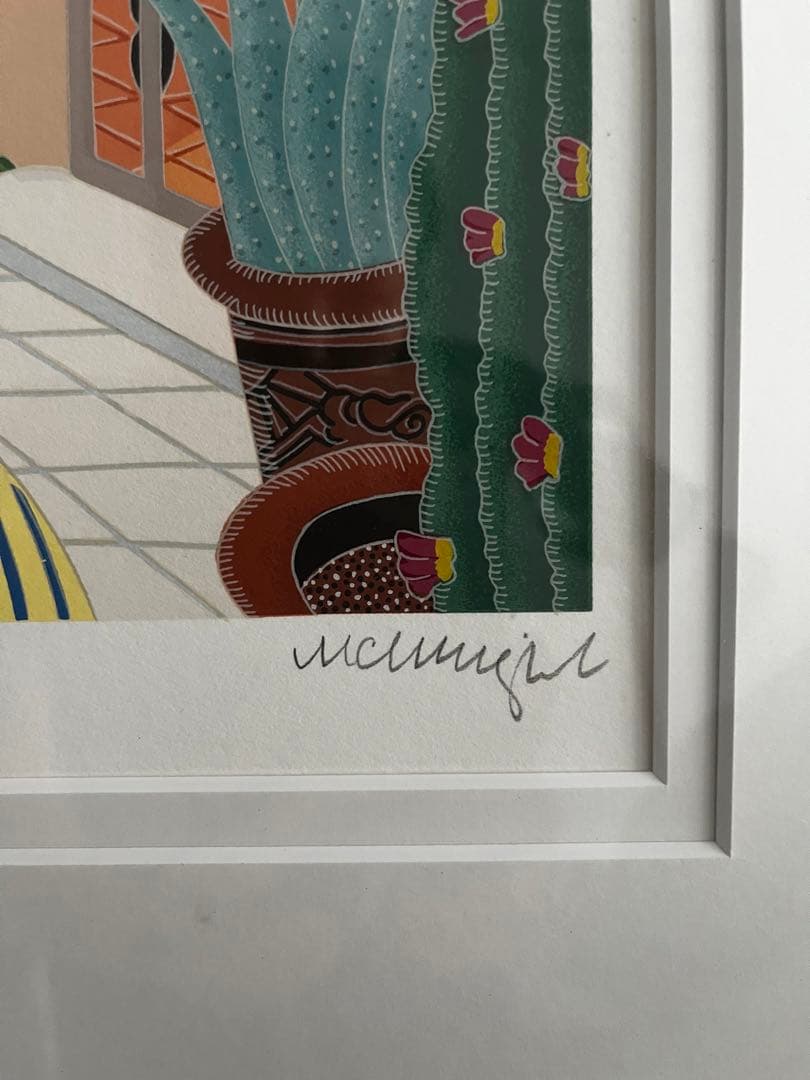 トーマス・マックナイト シルクスクリーン「パームビーチスイート 」エディション有