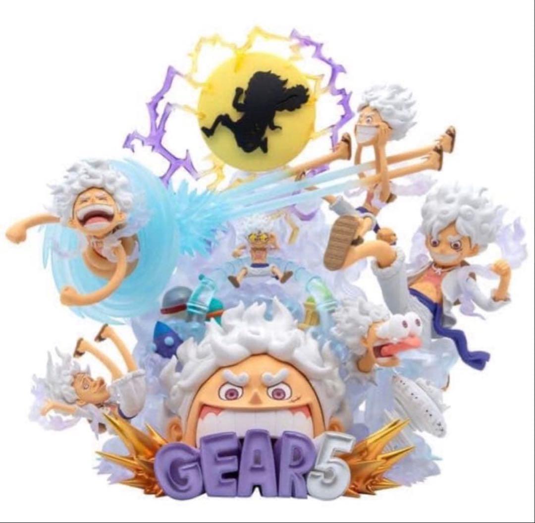 新品未開封 ワールドコレクタブルフィギュア PREMIUM ルフィ ギア5