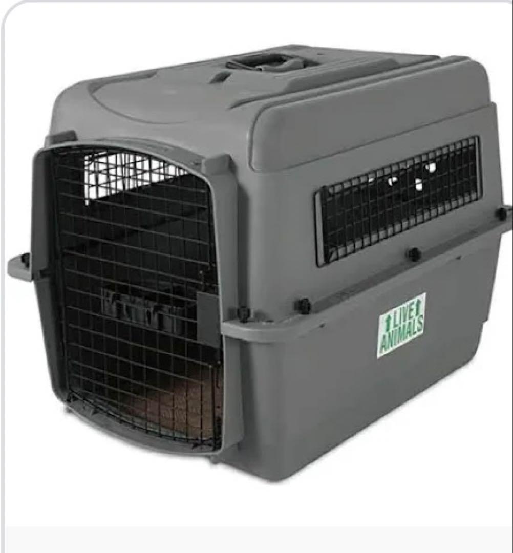 美品/犬 猫 ハード キャリーケース ハードクレート 飛行機輸送 車移動 ①