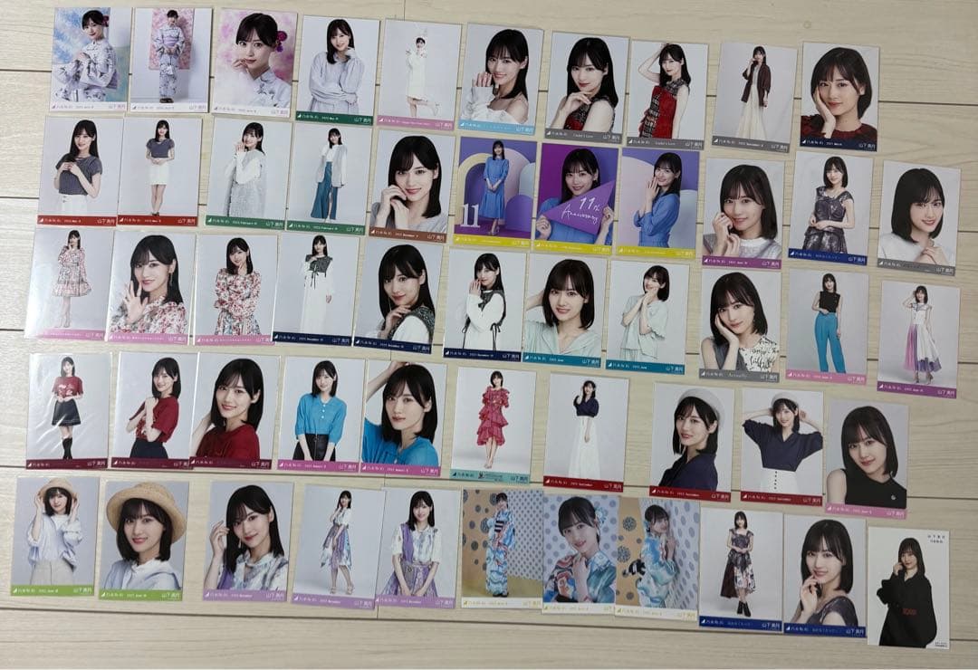 乃木坂生写真バラ売り　遠藤さくら　与田祐希　山下美月