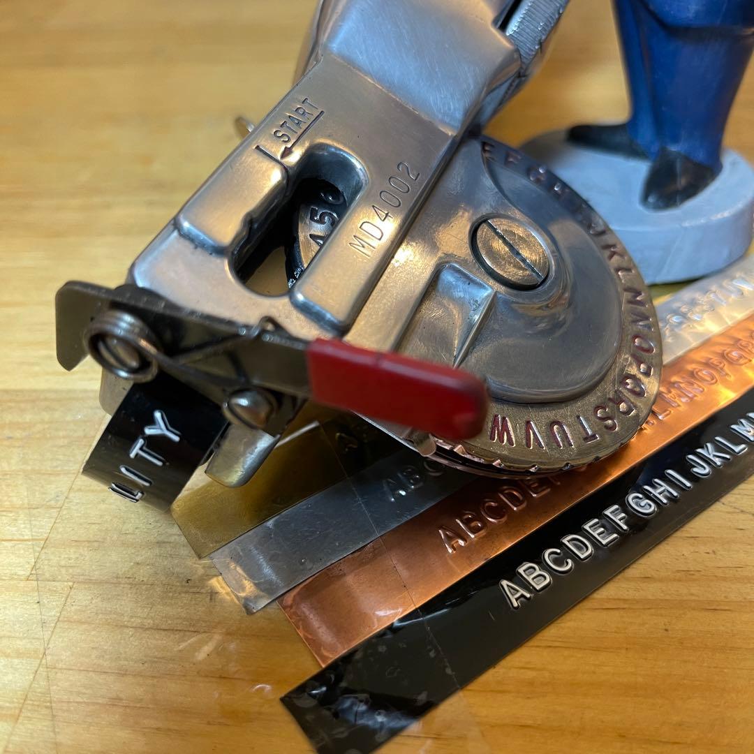 ■製品保証■【美品・機関良好】ダイモ DYMO M-2 アルミ無垢 173-7