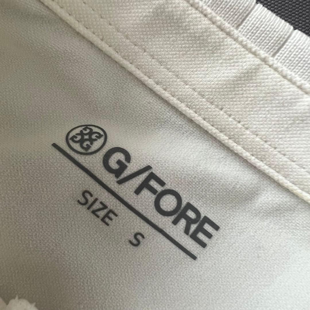 G/FORE ジーフォア　ロゴ　長袖　ポロシャツ　ゴルフ　レディース　襟付き　S