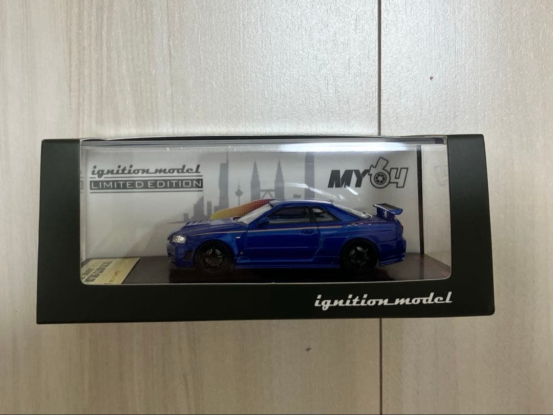 ミニカー IG3838 Nissan Skyline GT-R V-Spec II