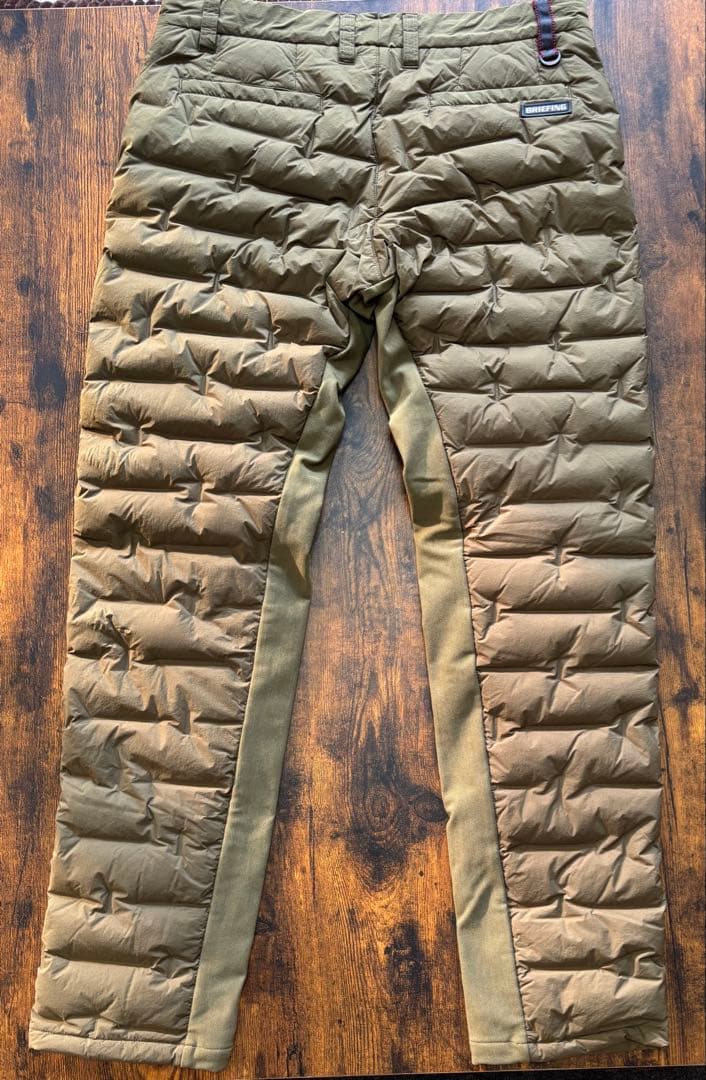 BRIEFING GOLF ブリーフィングゴルフ ダウンパンツ(オリーブ)