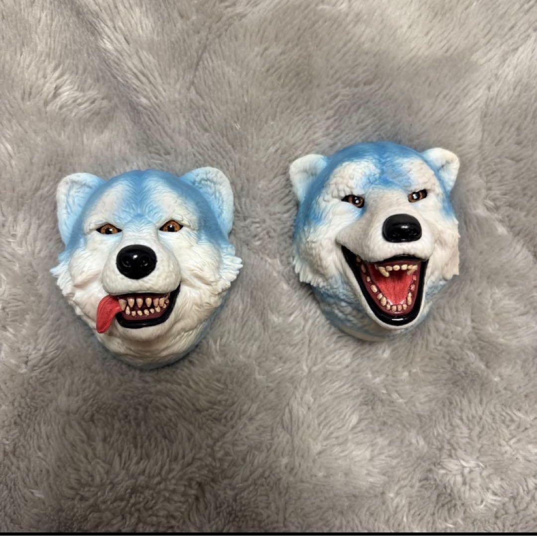 MAN WITH A MISSION 一番くじ H賞 フェイスマグネット　2種