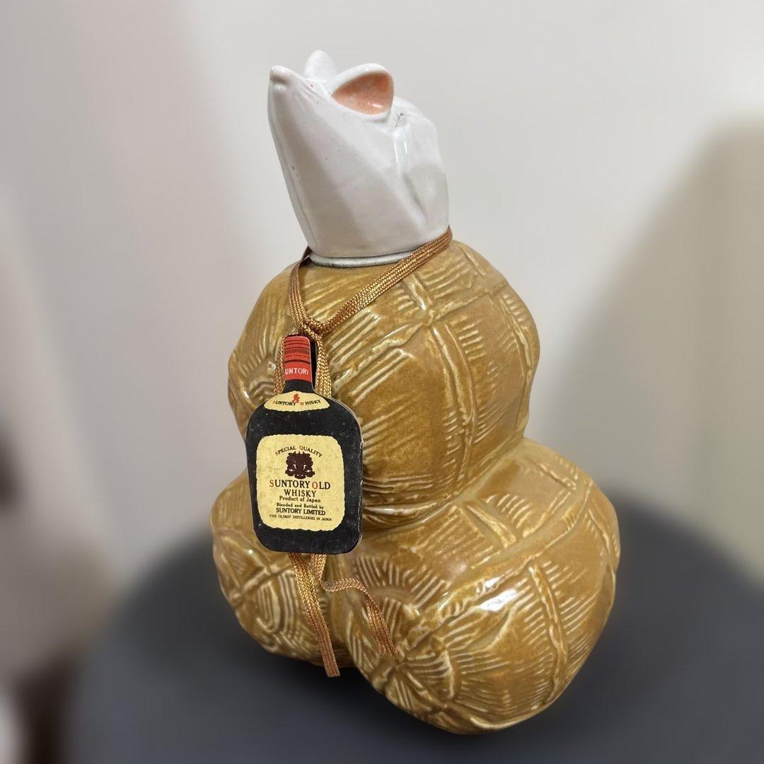 【希少、未開栓】サントリー オールド 干支ボトル 古酒 子年　ねずみ　760ml