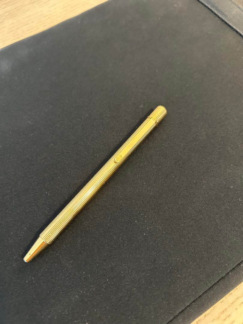 筆記具 cartier ballpen gold
