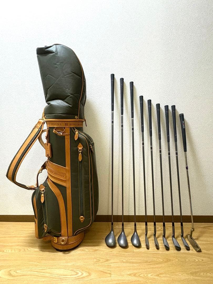ゴルフセットレディース HIRO HONMA CLASSICキャディバッグ