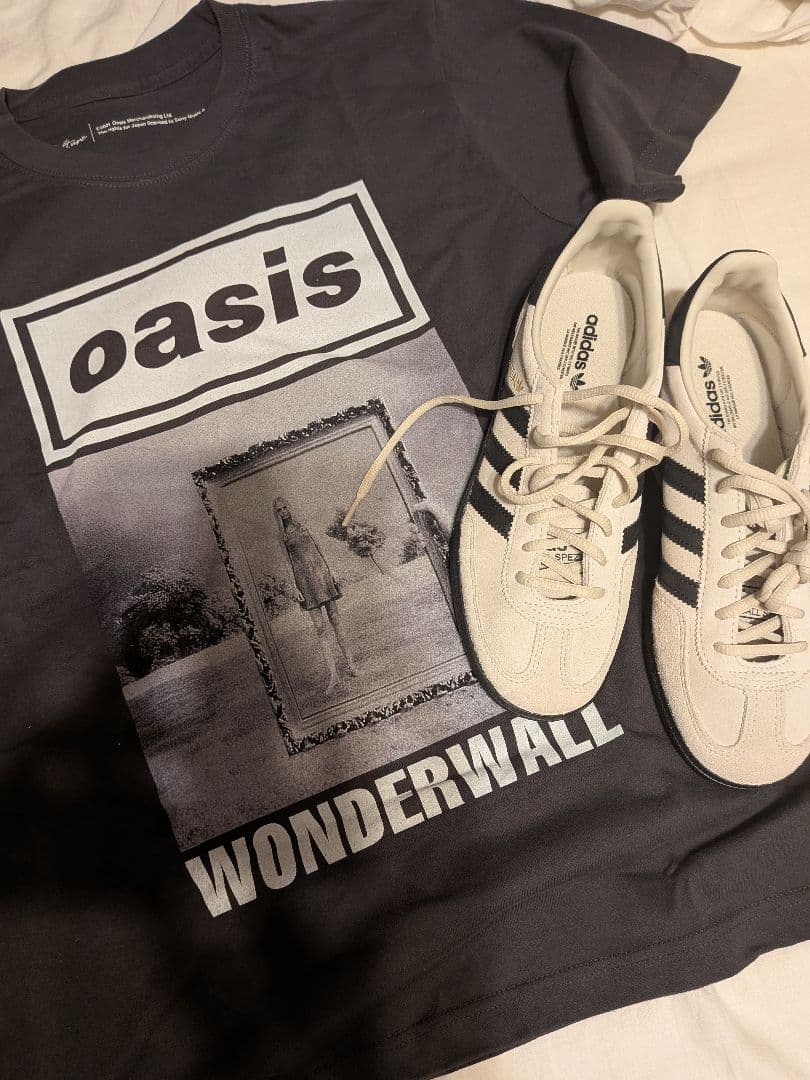 Oasis Tシャツ　オアシス　バンドTシャツ　アダムエロペ　М