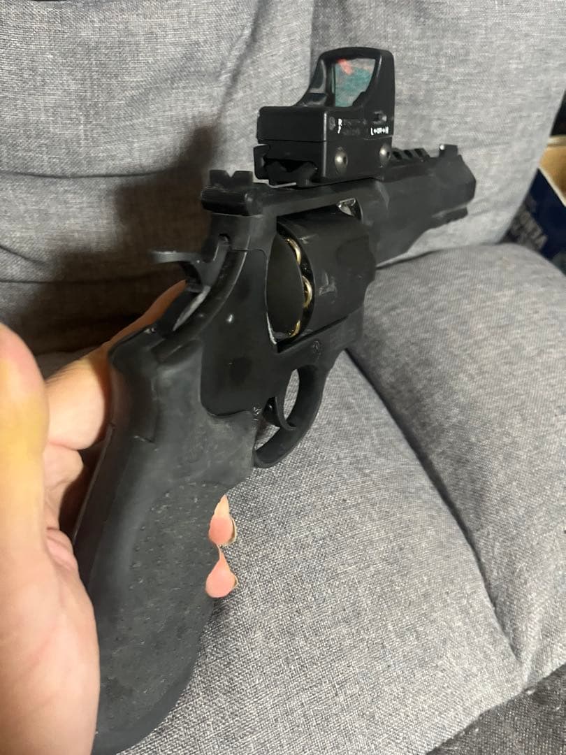 タナカ　ガスガン m327 リボルバー　東京マルイ　ドットサイト付き