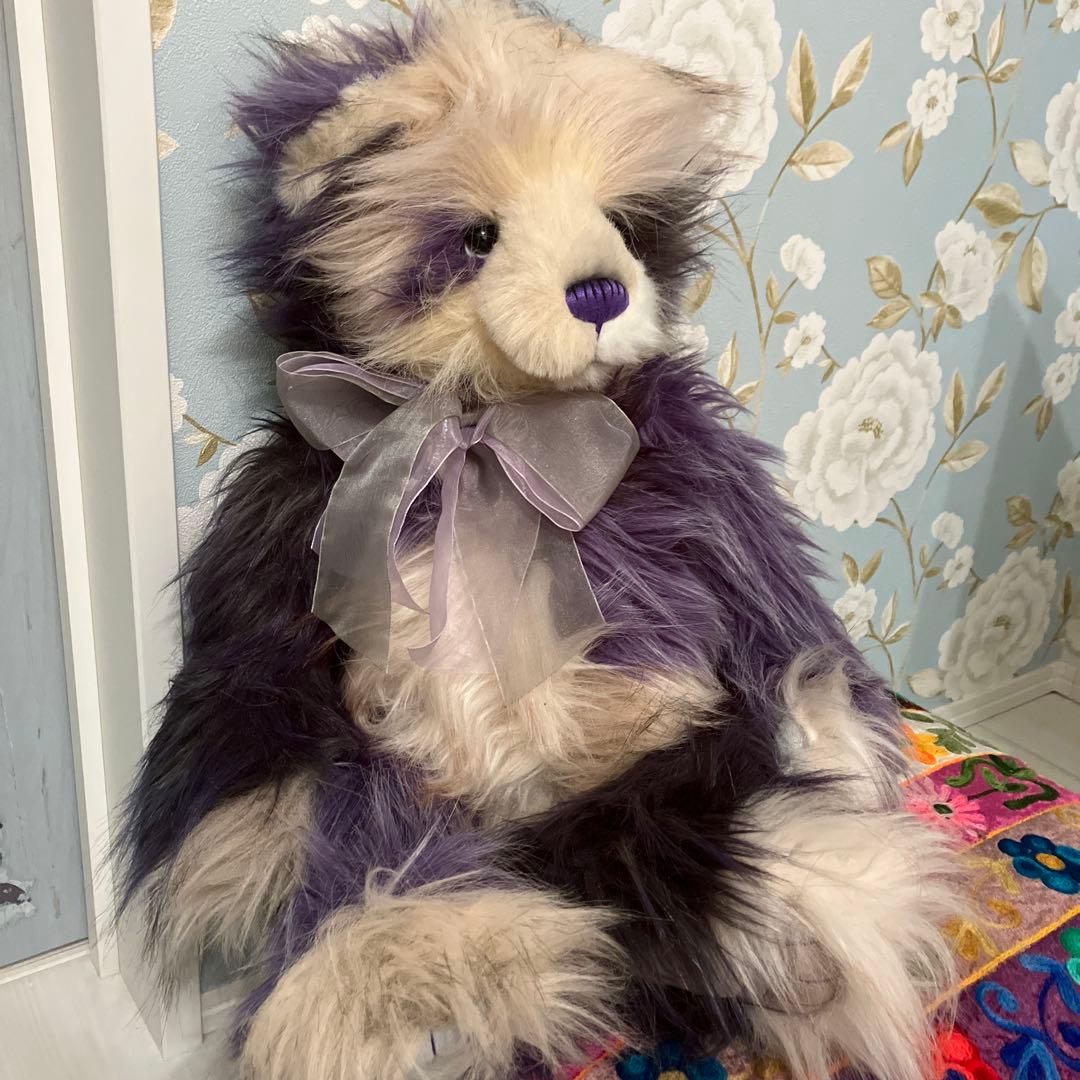 チャーリーベアーズ　テディベア　ぬいぐるみ　くま　ゴシック　アンティーク