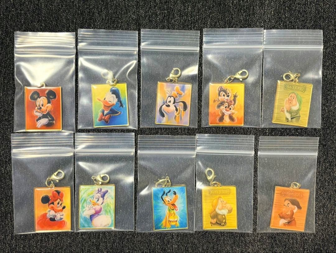 ディズニーフレンズ 金チャームコレクション 全10種 コンプリート