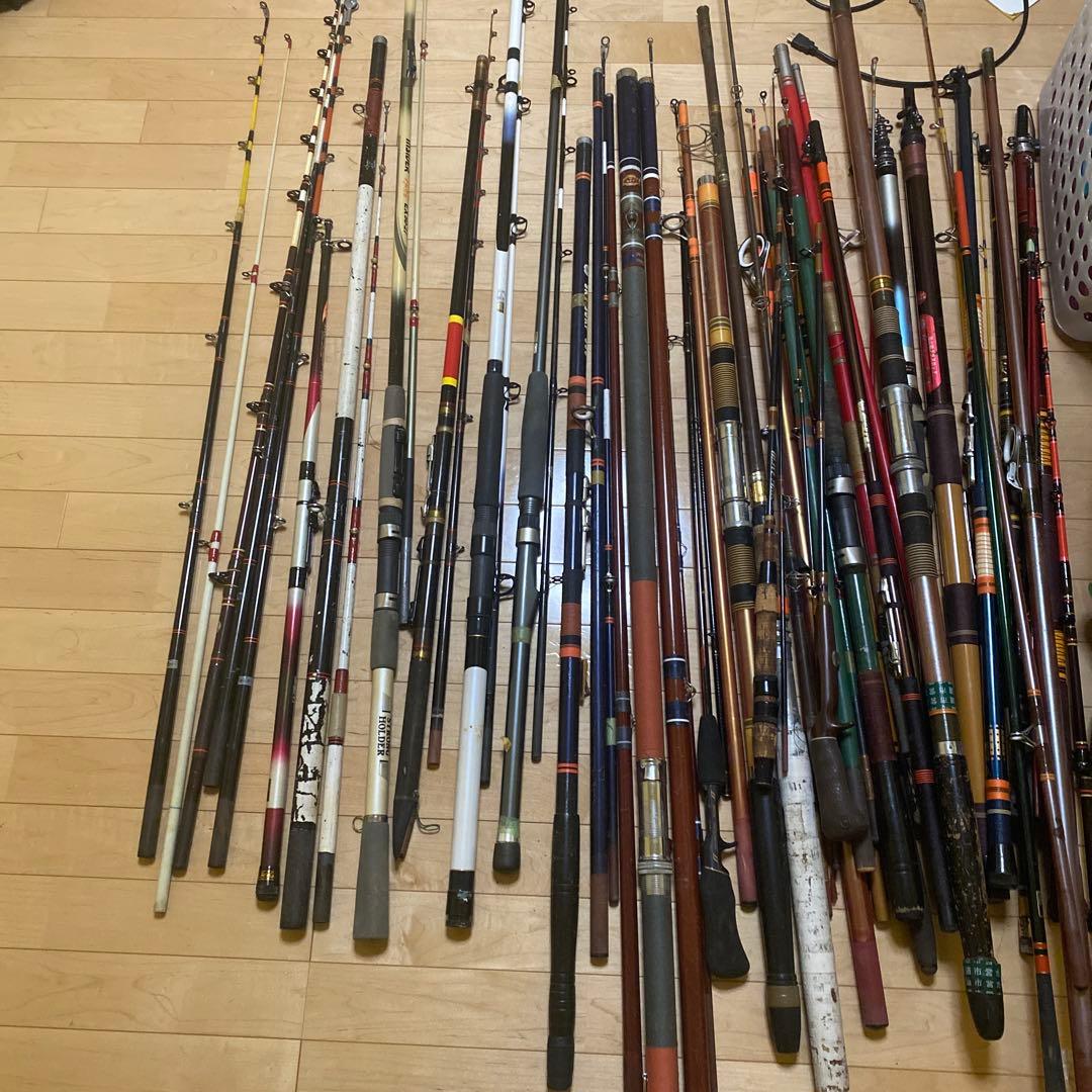 手渡し限定 釣り竿　まとめ売り　約25セット　総額8万以上