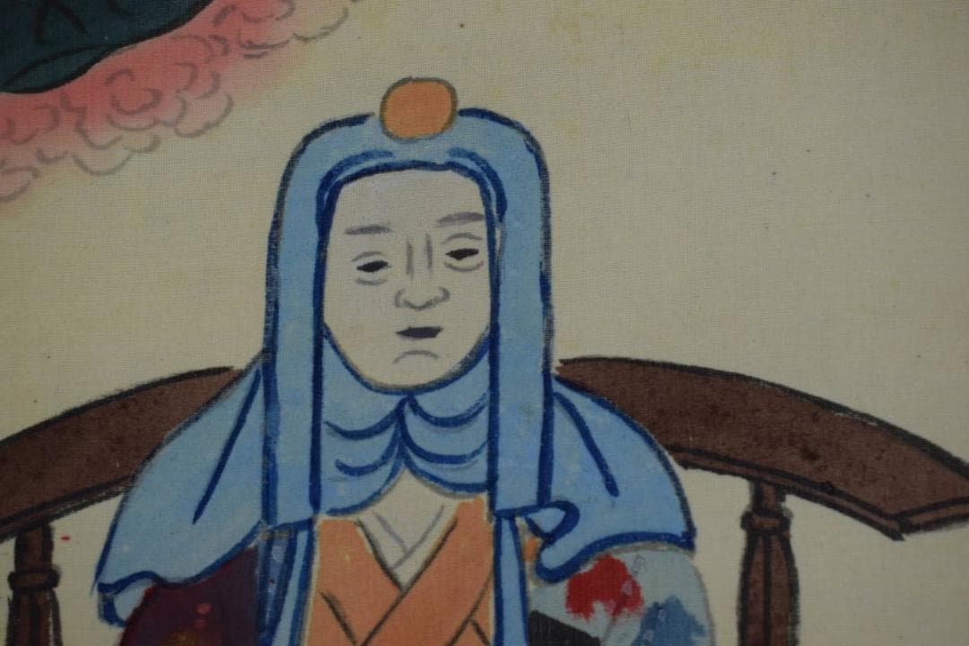 作者不詳/天台宗仏事掛/掛軸☆宝船☆Z-608