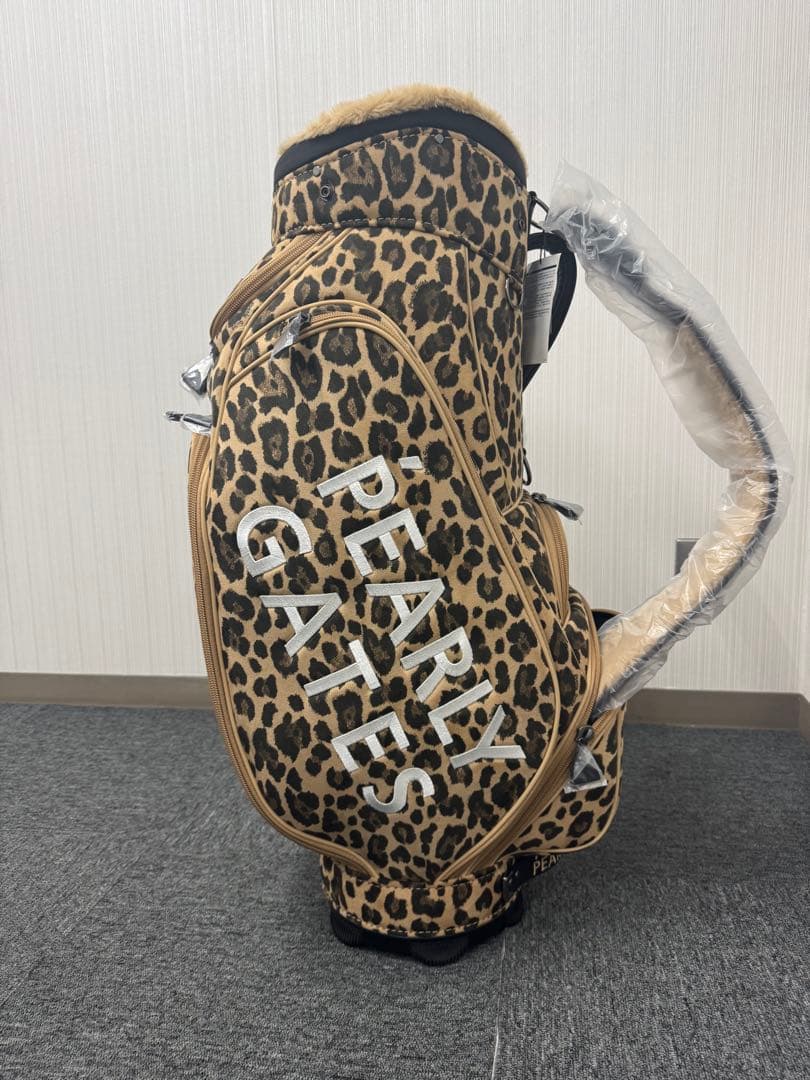 【超希少 】パーリーゲイツ ヒョウ柄 キャディバッグ レオパード
