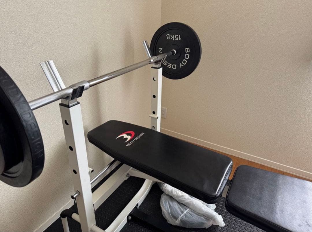 BODY DESIGN ベンチプレス＋バーベルセット 70kg