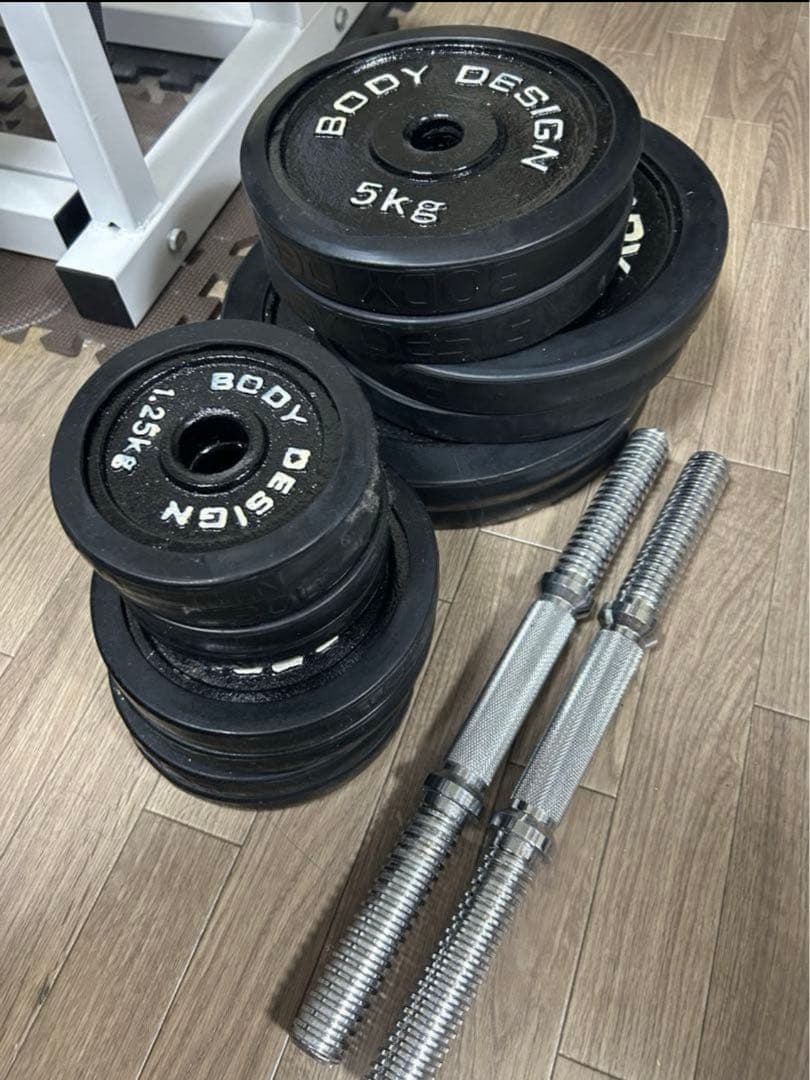 BODY DESIGN ベンチプレス＋バーベルセット 70kg