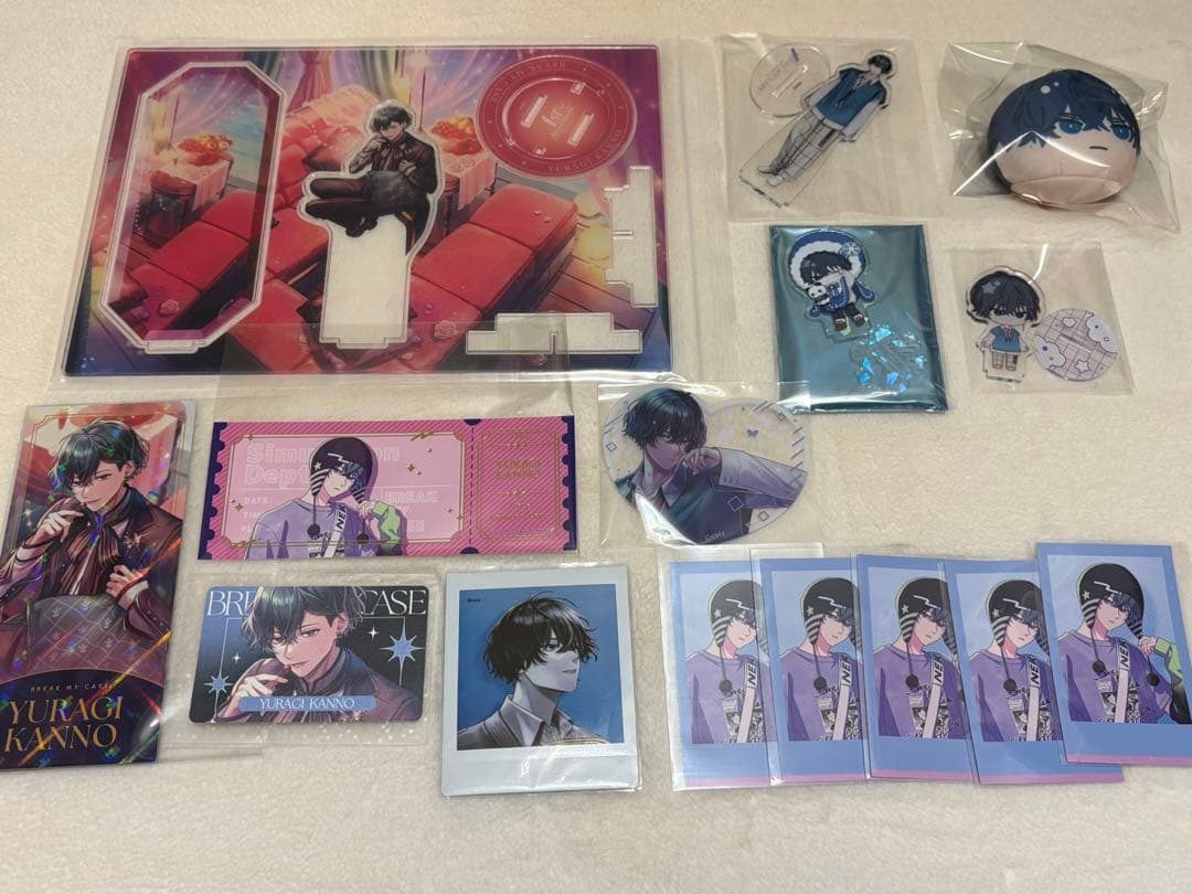 ブレイクマイケース　環野揺　1周年　アクスタ 特典　フォトカ おまんじゅう