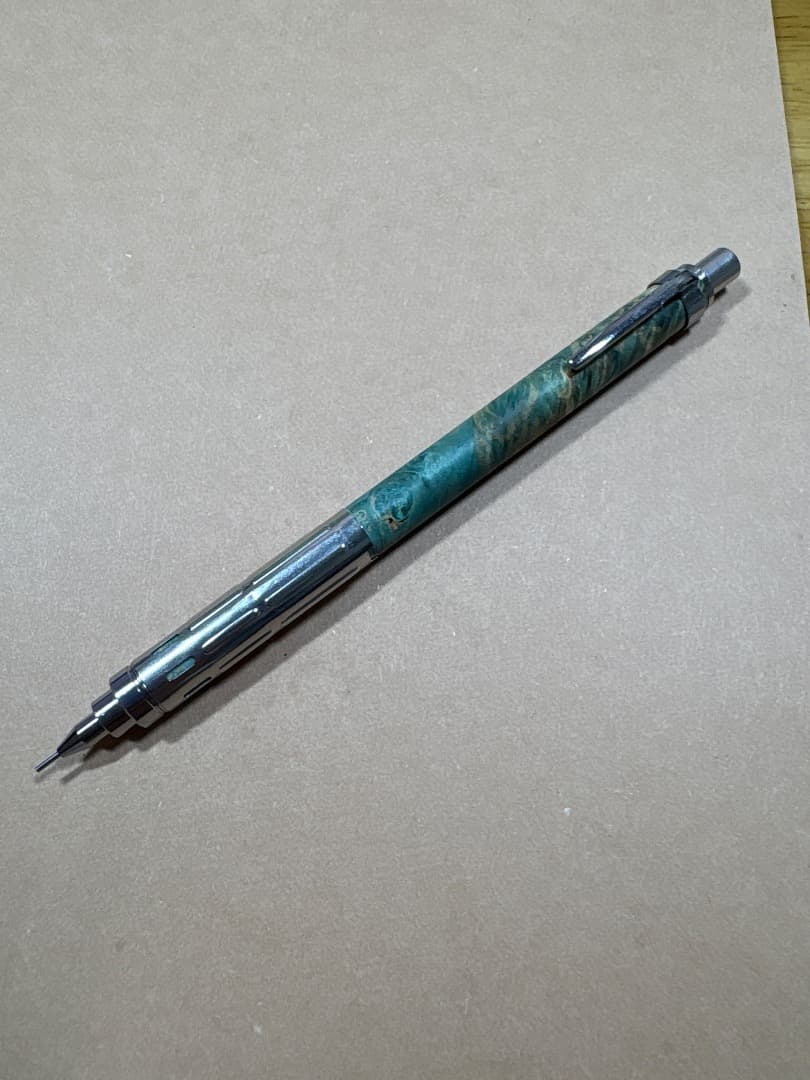 木軸 PG-L シャープペン　スタビライズウッド