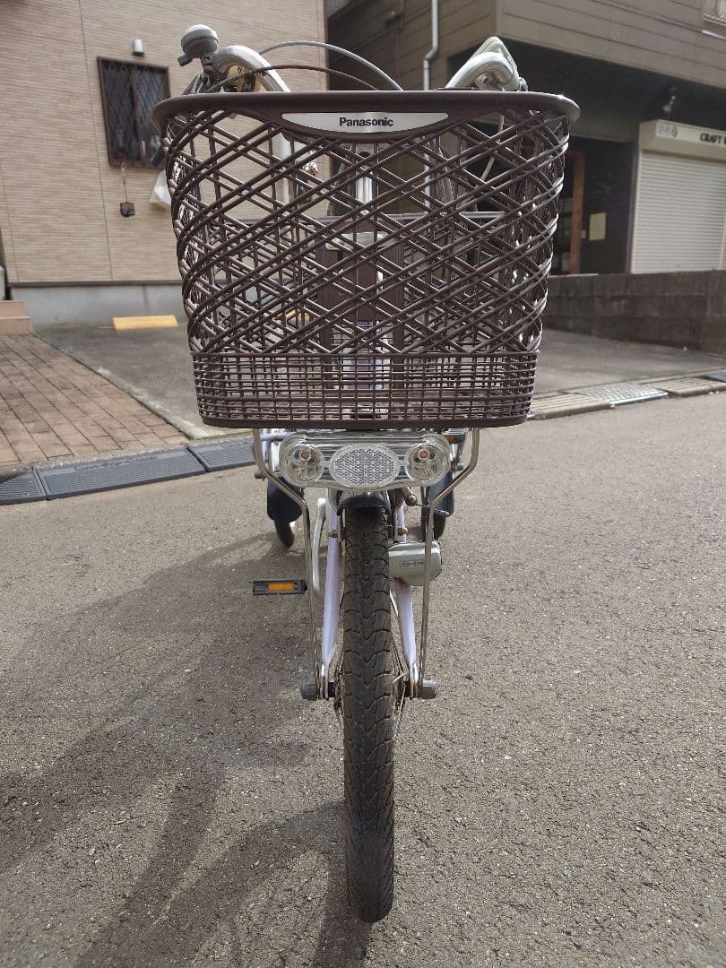 【配送不可　現地引取り限定】電動アシスト三輪車　パナソニック