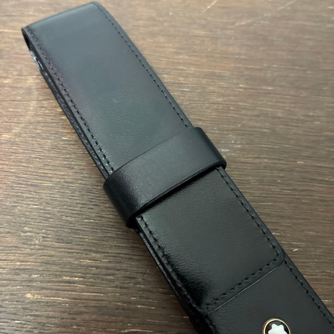 MONT BLANC モンブラン　レザー　ペンケース　Hamburg刻印