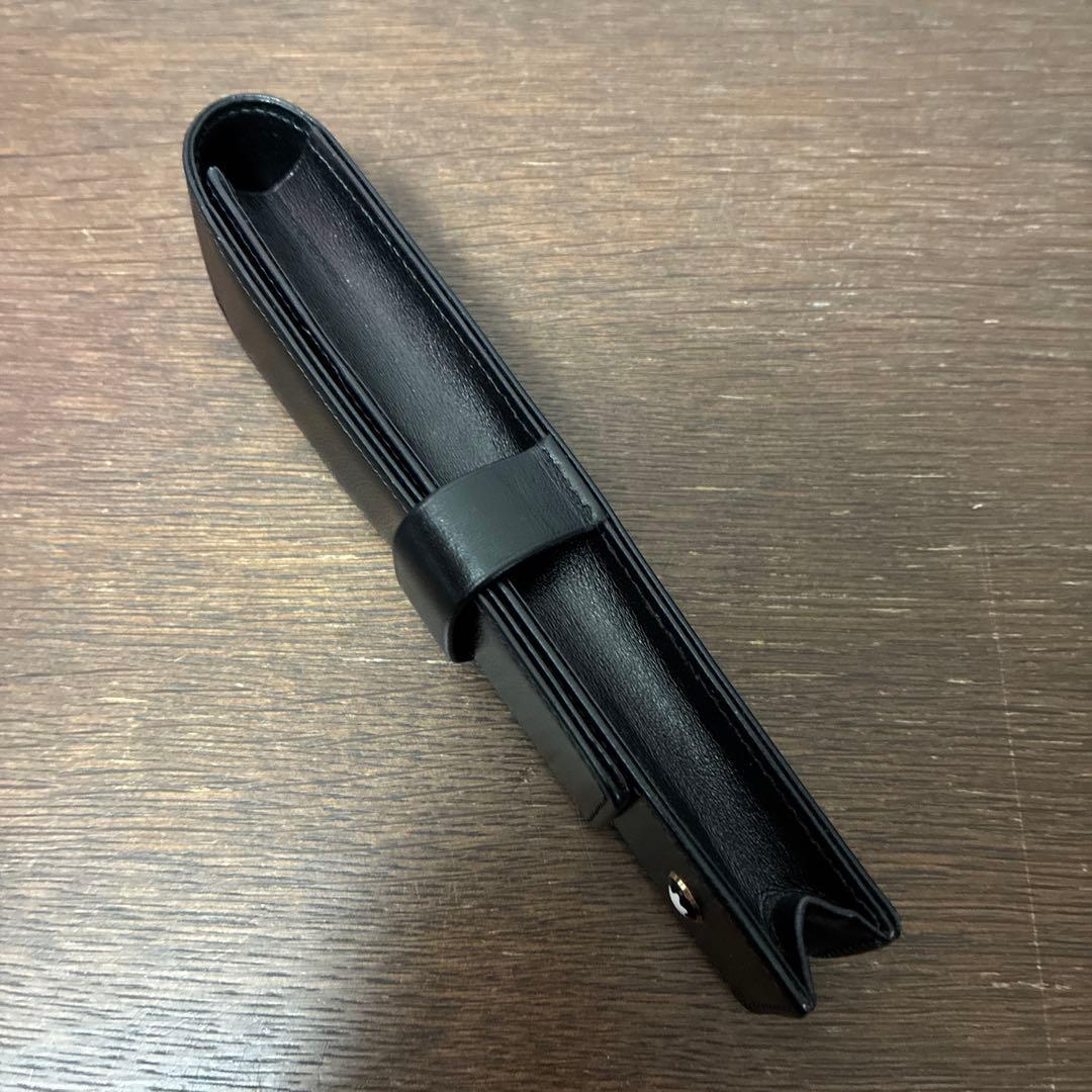 MONT BLANC モンブラン　レザー　ペンケース　Hamburg刻印