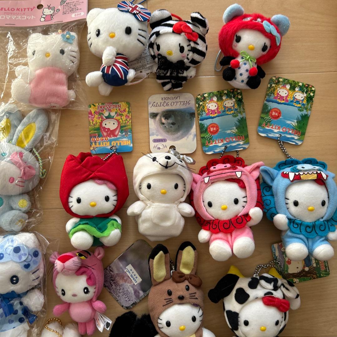 キティ　ご当地　マスコット　キーホルダー　usj ぬいぐるみ