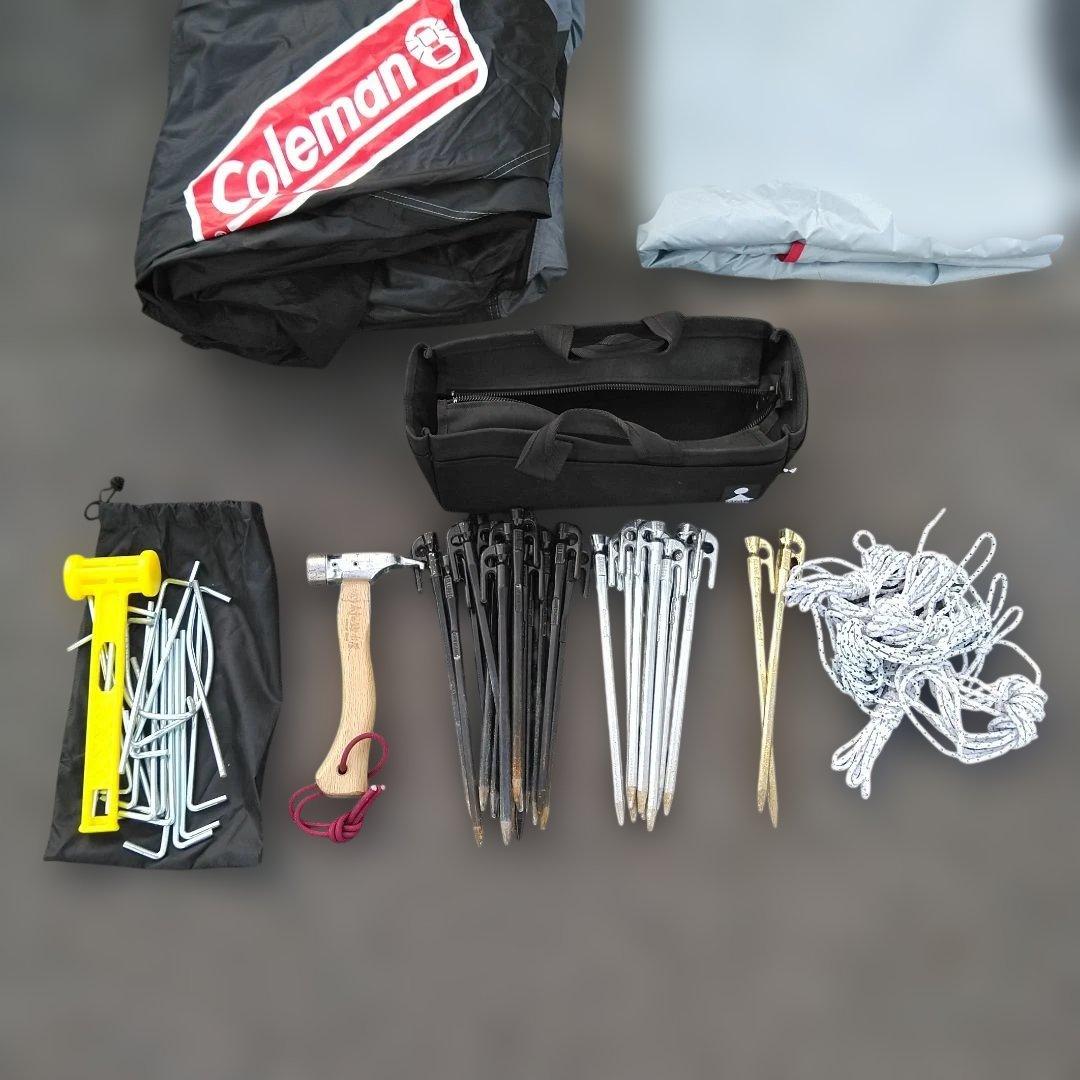 Coleman タフスクリーン2ルームハウス/LDX+テント と豪華備品