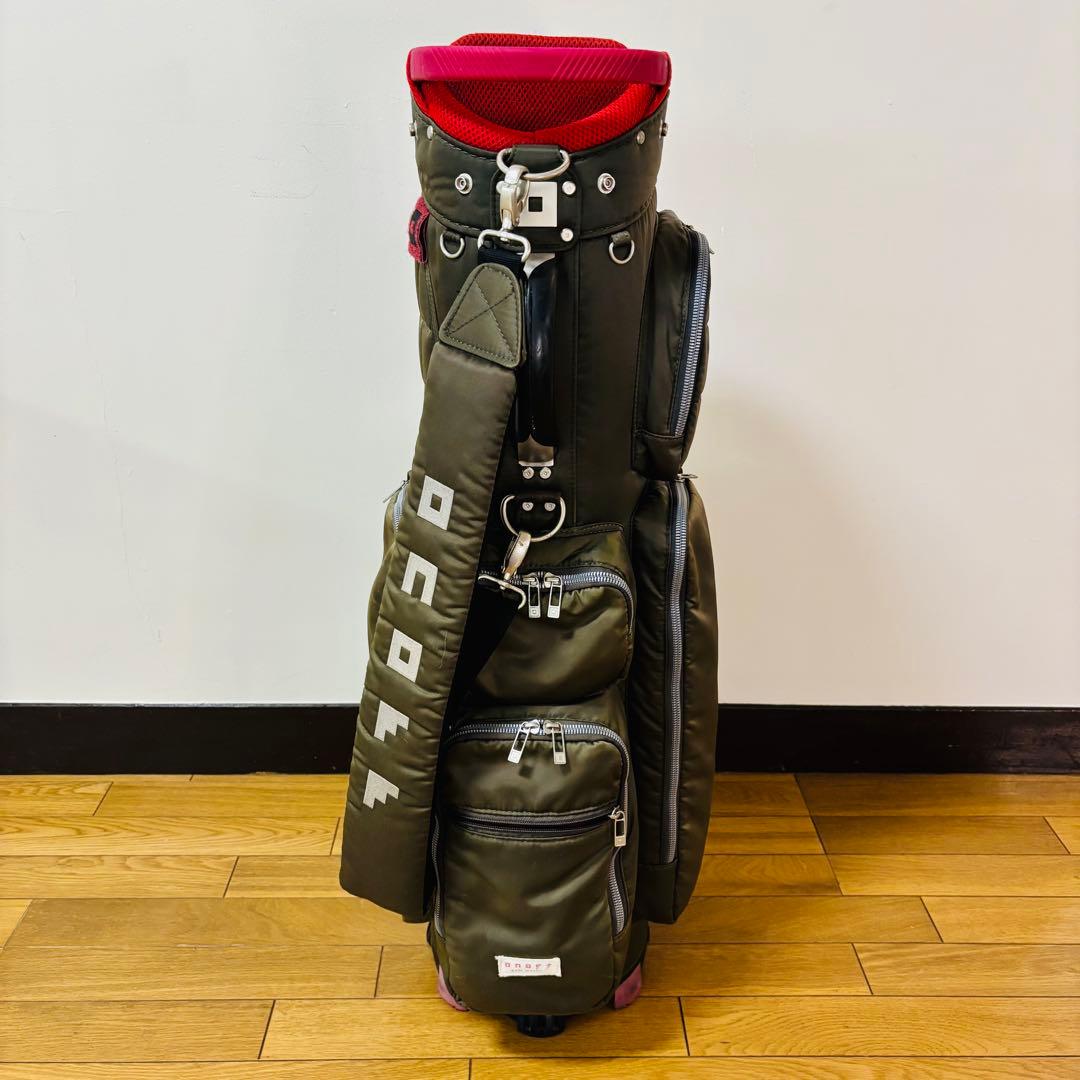 【希少品】　ONOFF キャディバッグ　ゴルフバッグ送料込み