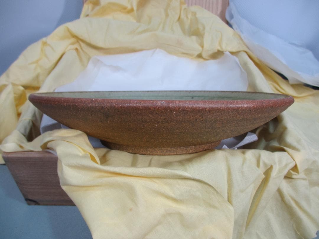 大皿 灰釉大皿 陶器