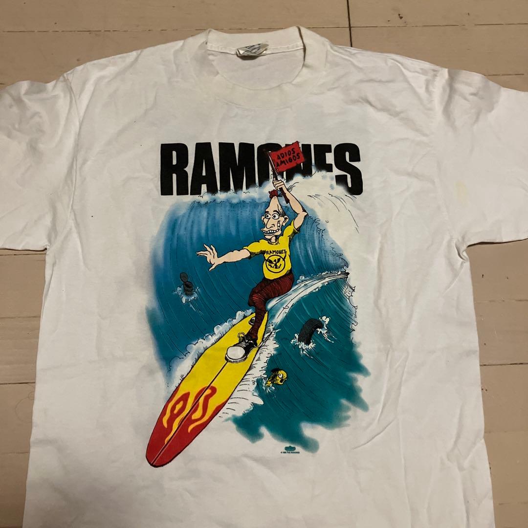 希少 1995年ビンテージRAMONES Tシャツ　Lサイズ