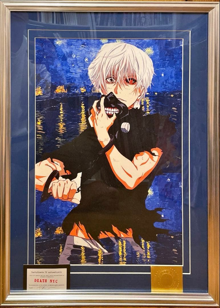 額込 世界限定100枚DEATH NYC アートポスター 現代アート 66