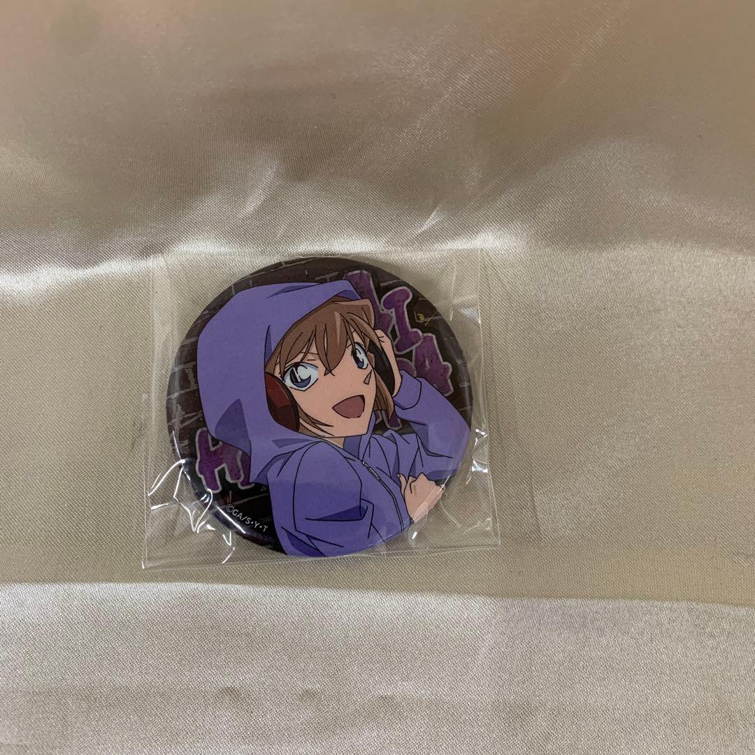 灰原哀 「名探偵コナン 缶バッジ+ヘッドフォンver.」