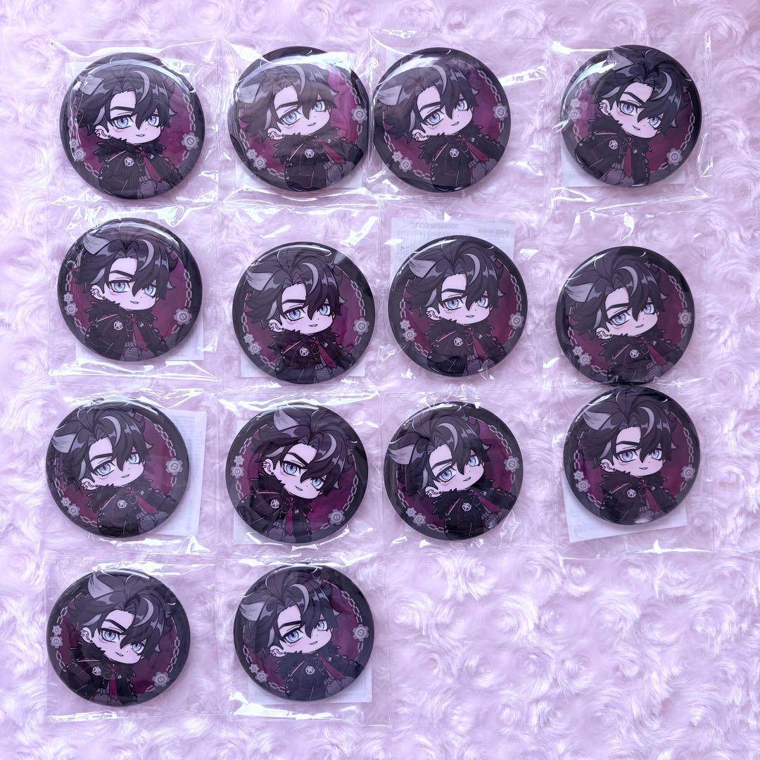 原神 リオセスリ 缶バッジ