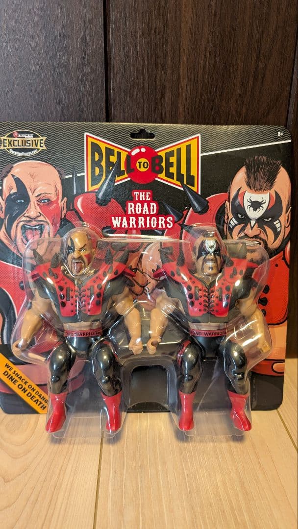 kidmaaWWF プロレス　ロード・ウォリアーズ　フィギュア