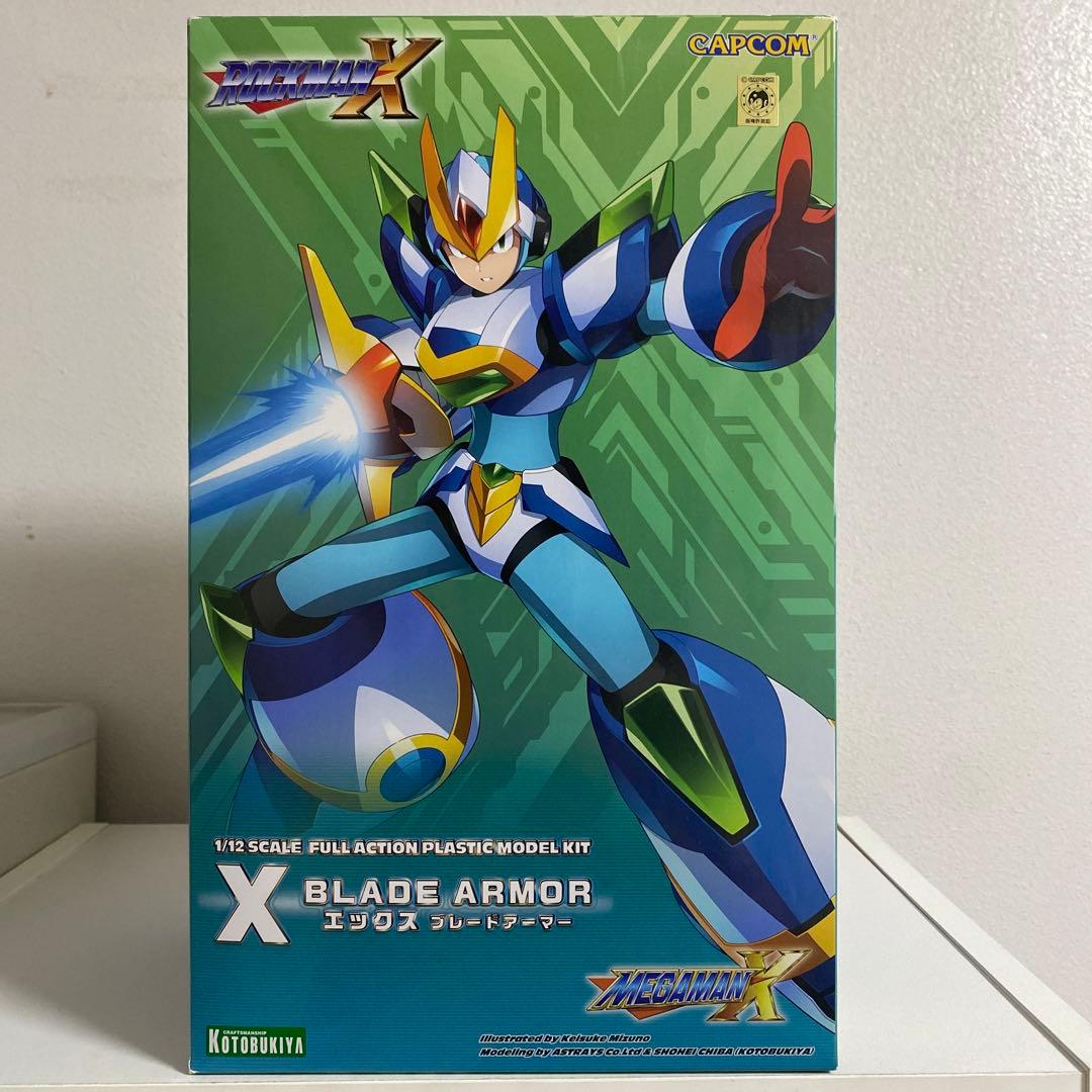 ロックマンX ブレードアーマー 1/12 プラスチックモデルキット