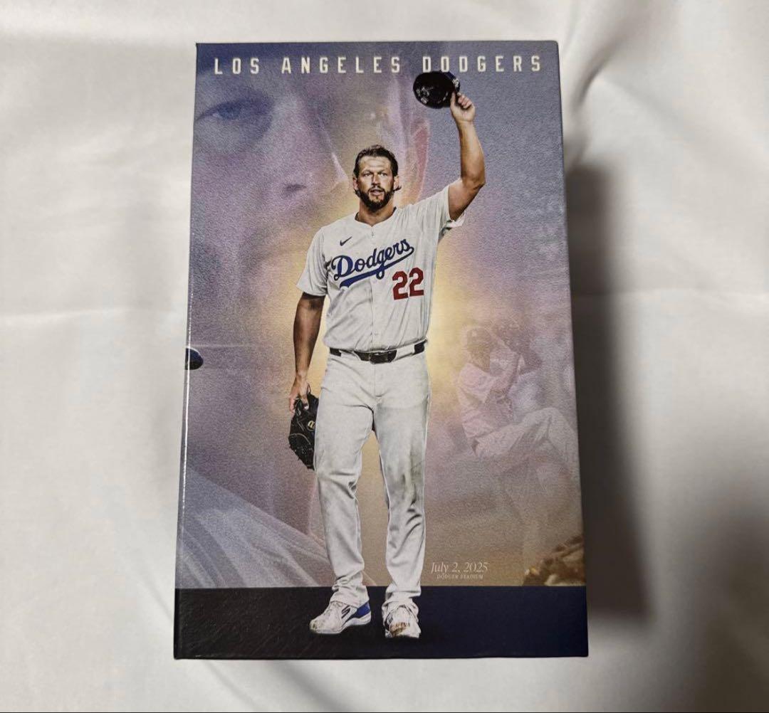 【球場限定】Clayton Kershaw 3000奪三振 記念 ボブルヘッド