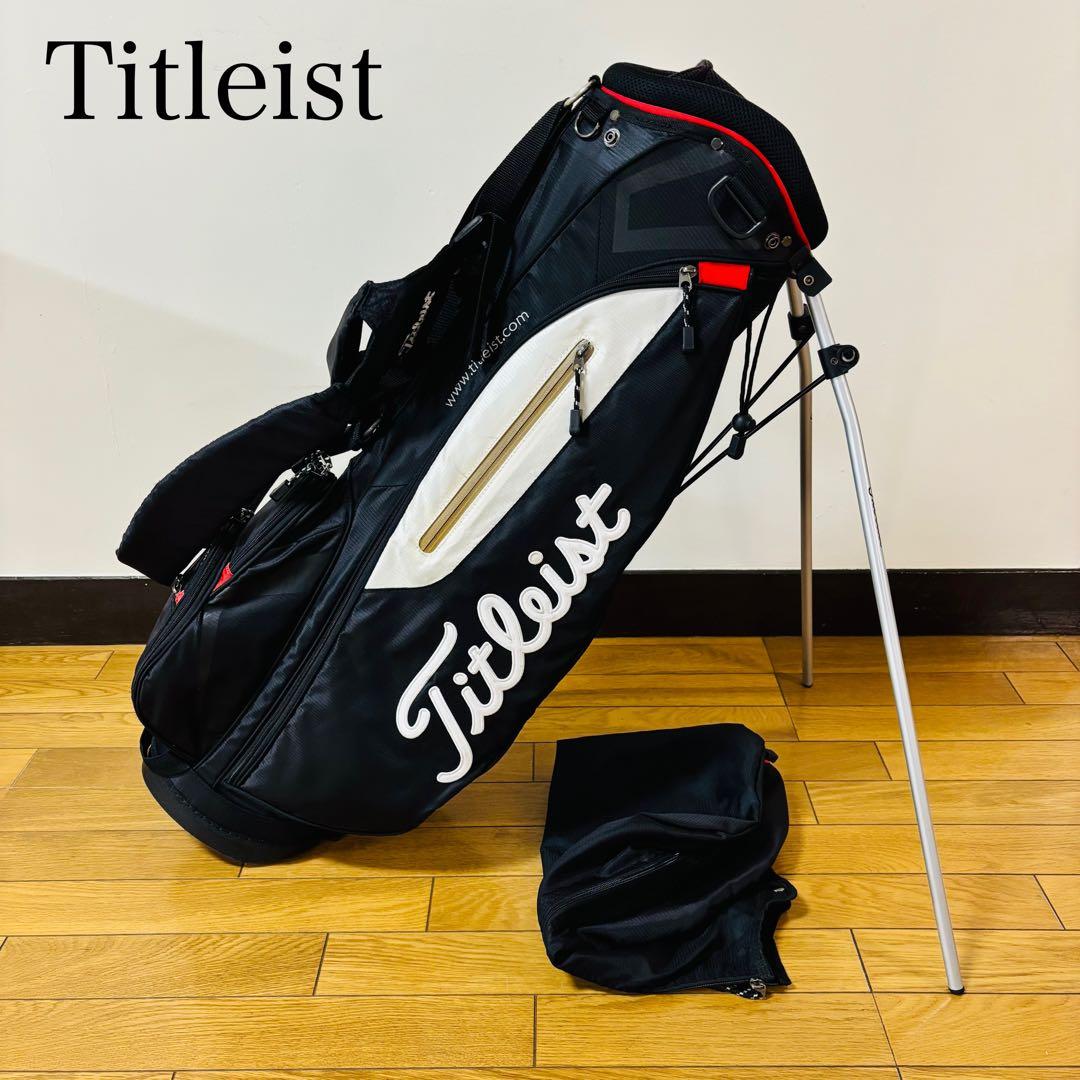 タイトリスト キャディバッグ スタンド式　5分割 送料込み