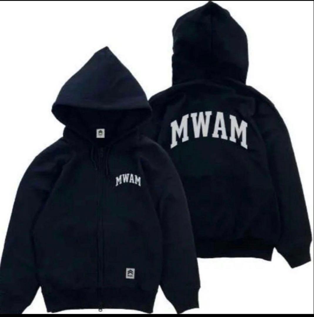 【新品】マンウィズ MWAM PNCK×MWAM フーディー(パーカー) Ｍ