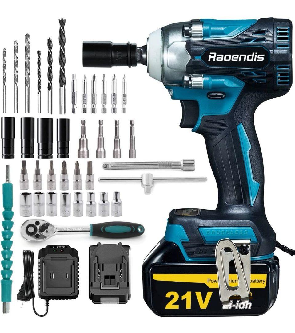 電動インパクトレンチ 21V 充電式