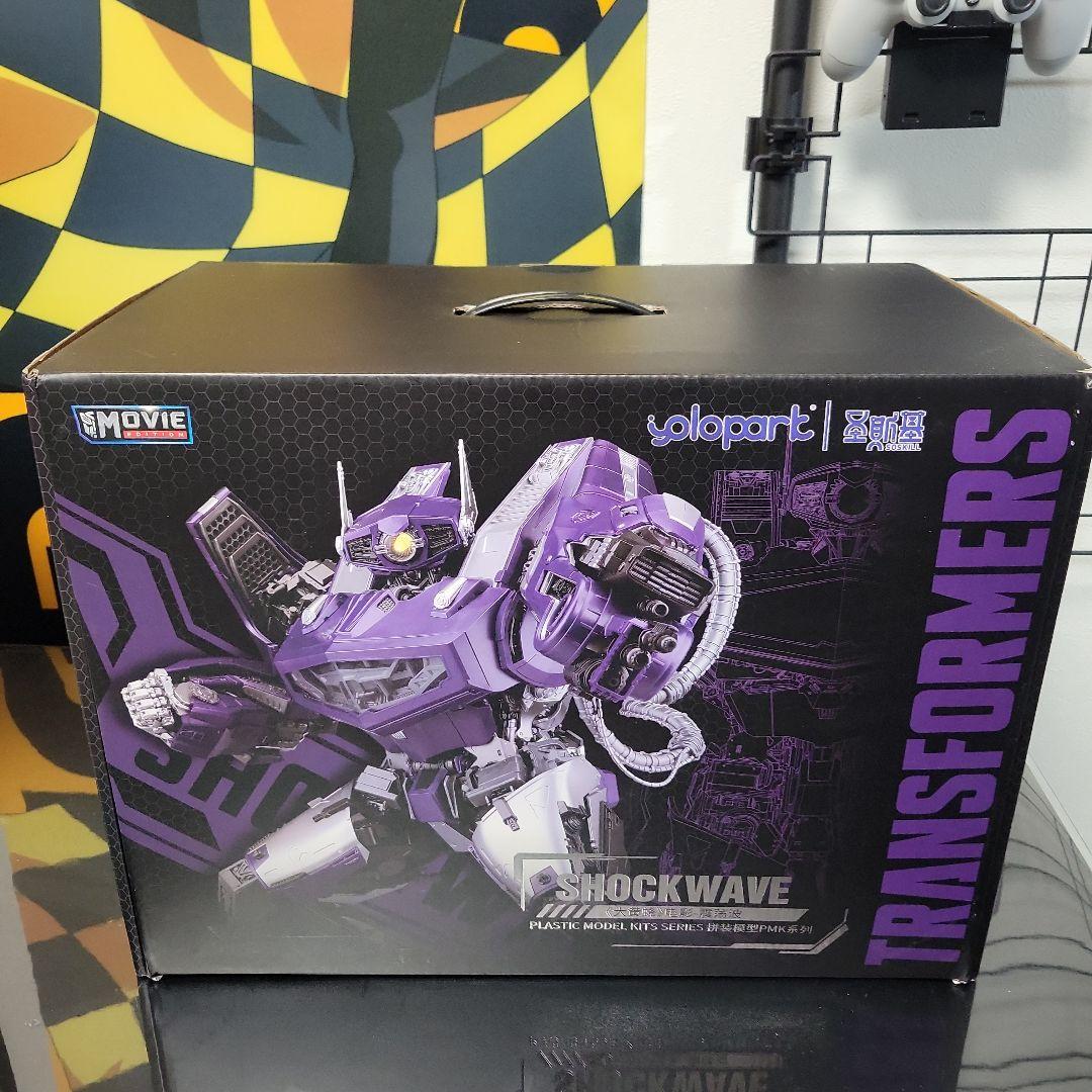 トランスフォーマーyolopark soskill ショックウェーブ　プラモデル
