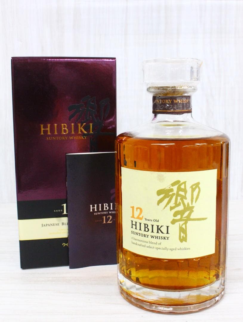 ▲未開栓 HIBIKI/響 12年 箱付き サントリー ウイスキー 700ml