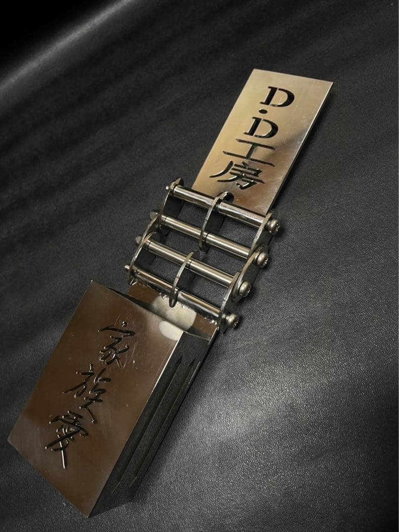 パイプ式 水平器差し　（好きな文字可能）